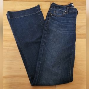 Loft Dark Wash Flare Jeans